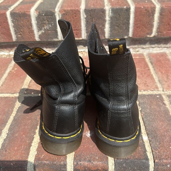 Dr. Martens 1460 Virgina Pascal black leather boots women’s - Picture 7 of 15